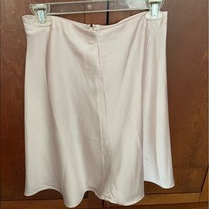 Light pink flowy skirt